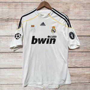 Real Madrid Kaka 8 Jersey Adidas ClimaCool Home White Mens Size M UCL Soccer